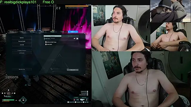 הופעת וובקאם של BigDickPlaya101