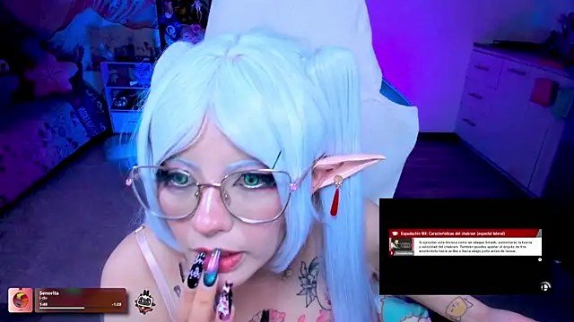 Webkamerová show Alychu_