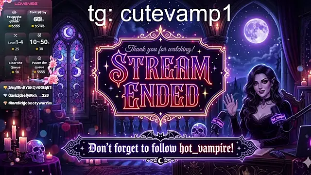 Show webcam de hot_vampire