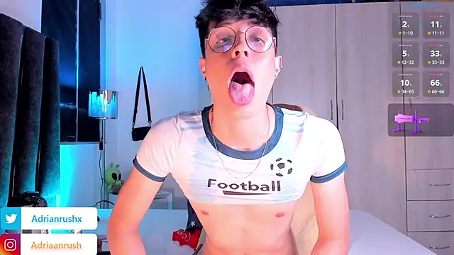 AdrianRushx Pertunjukan Webcam