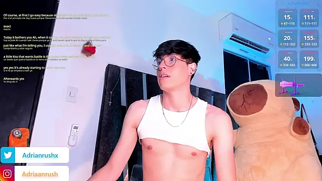 AdrianRushx Adlı Modelin Web Kamerası Şovu