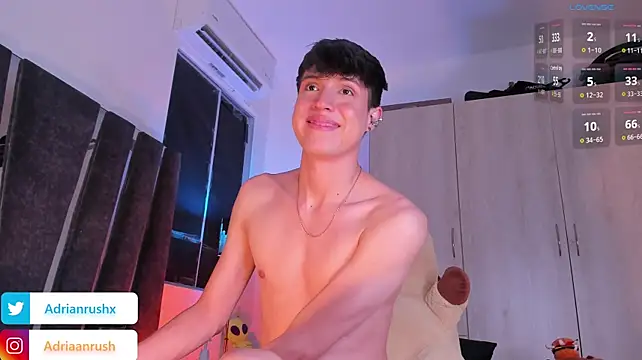 AdrianRushx Шоу с уебкамера