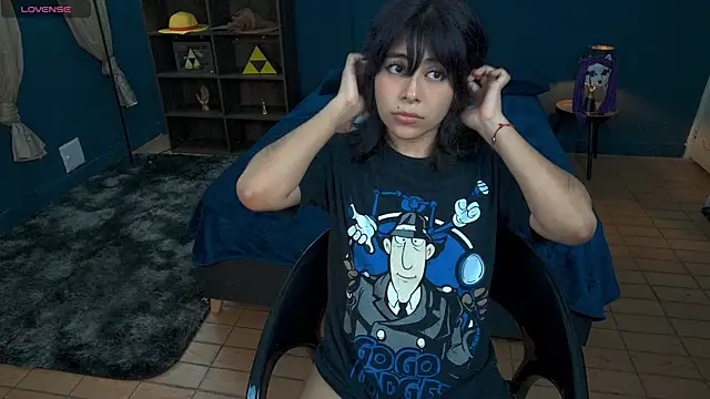 הופעת וובקאם של pixelrabitttt