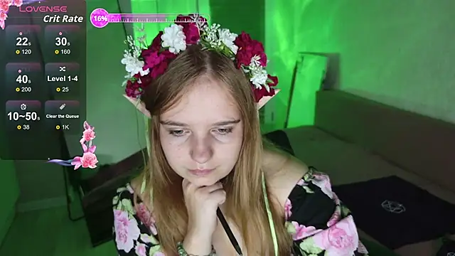 Luna404 webkamerás műsora