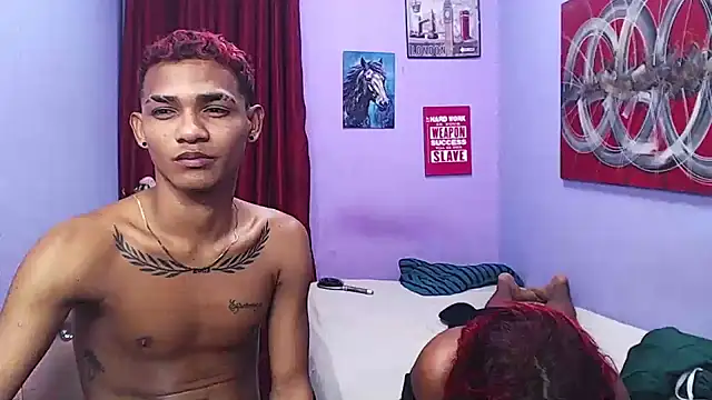 Show webcam de black_twinks