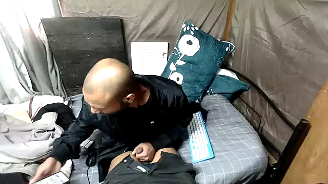 Show de Camodick na webcam