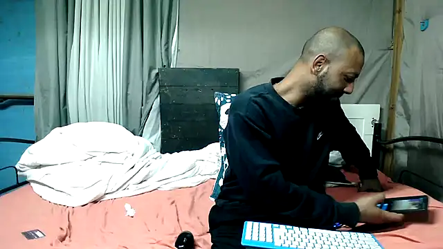 Show de Camodick na webcam