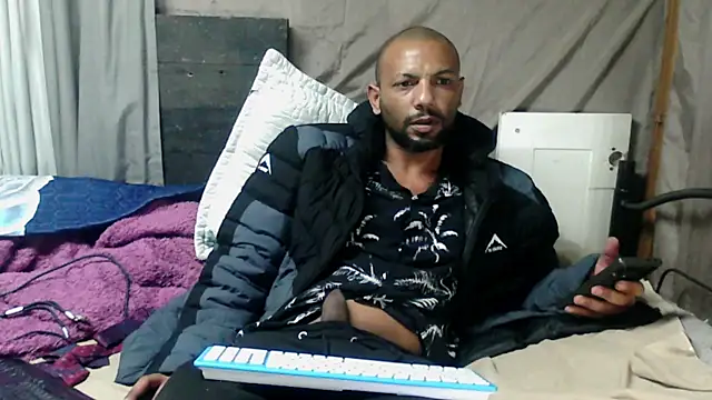 Show de Camodick na webcam