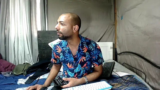 Show de Camodick na webcam