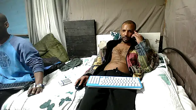 Show de Camodick na webcam