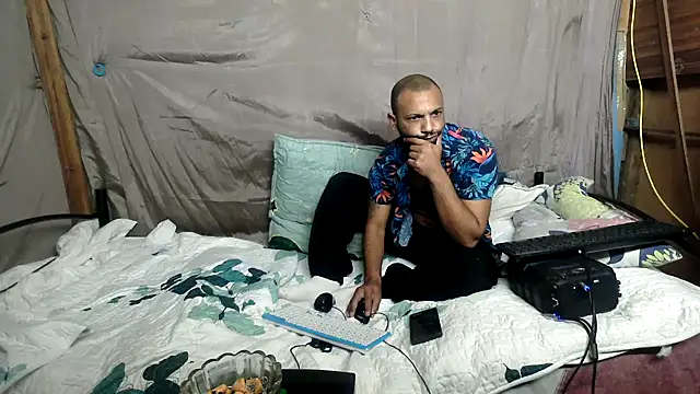 Show de Camodick na webcam