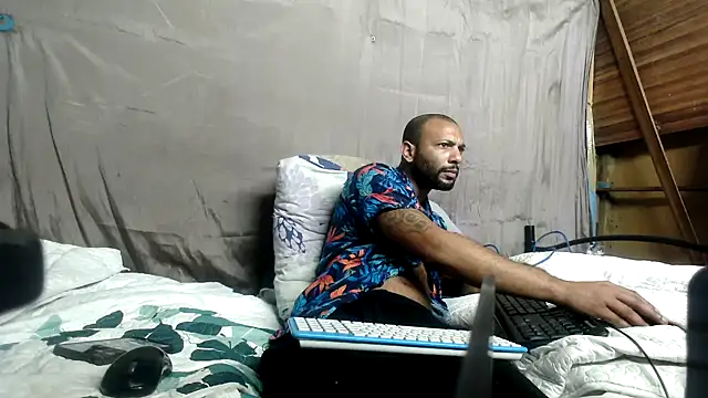 Show de Camodick na webcam