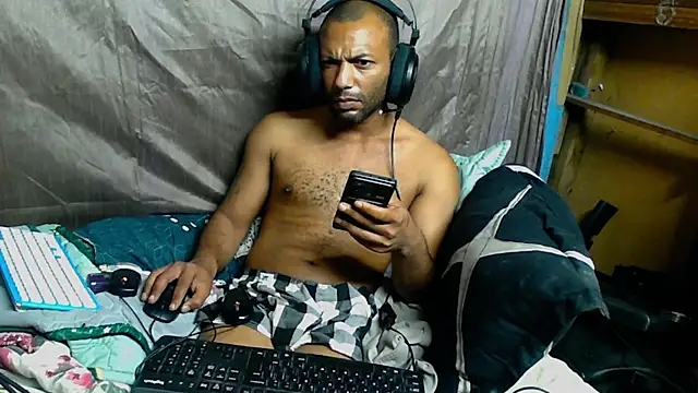Show de Camodick na webcam