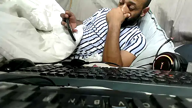 Show de Camodick na webcam