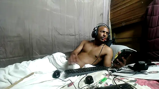 Show de Camodick na webcam