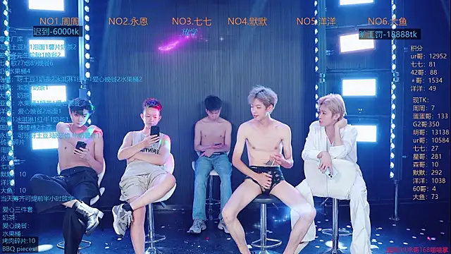 Show modela YD-Boy na web-kameri