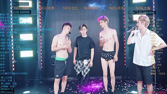 Show modela YD-Boy na web-kameri