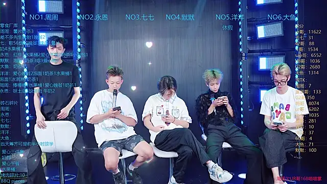 Show modela YD-Boy na web-kameri