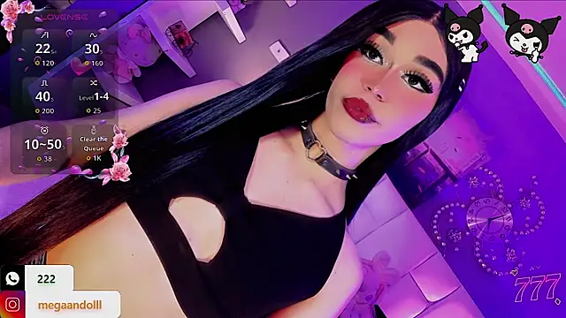 Megaan_Dolll Adlı Modelin Web Kamerası Şovu
