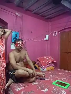 Show modela Bengali-coupel na web-kameri