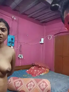 Bengali-coupel Pertunjukan Webcam