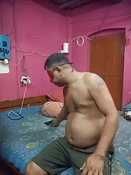 Bengali-coupel Pertunjukan Webcam