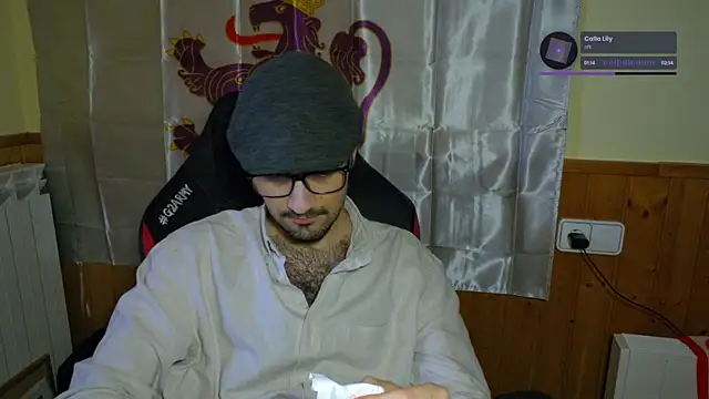 Show modela zadrotx na web-kameri