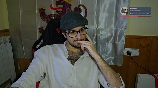 Show modela zadrotx na web-kameri
