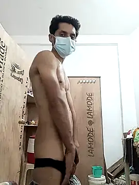 Show de BlackkCrab na webcam