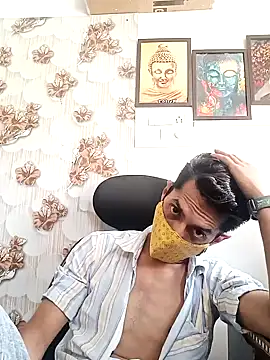 Show de BlackkCrab na webcam