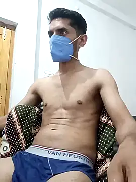 Show de BlackkCrab na webcam