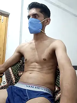 Show de BlackkCrab na webcam