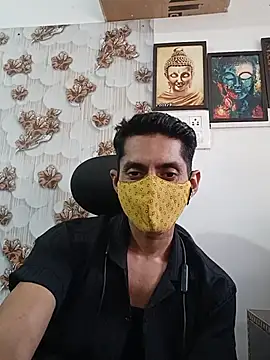 Show de BlackkCrab na webcam