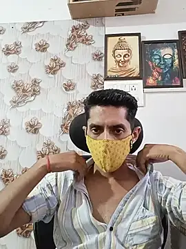 Show de BlackkCrab na webcam