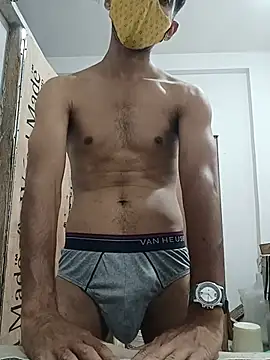 Show de BlackkCrab na webcam
