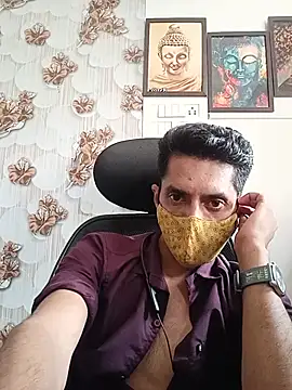 Show de BlackkCrab na webcam
