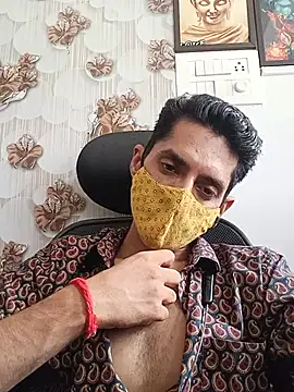 Show de BlackkCrab na webcam