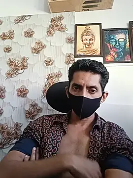 Show modela BlackkCrab na web-kameri