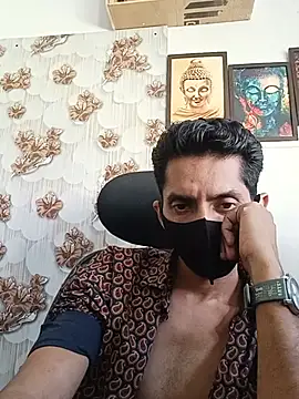 Show de BlackkCrab na webcam