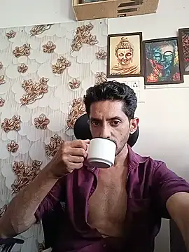 Show de BlackkCrab na webcam
