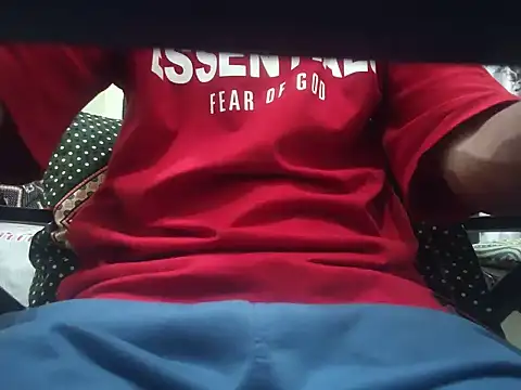 Show de BlackkCrab na webcam