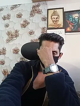 Show de BlackkCrab na webcam