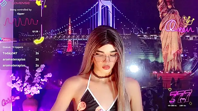 הופעת וובקאם של Evonny_colucci