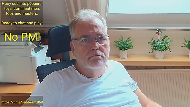 subbear1968 Adlı Modelin Web Kamerası Şovu