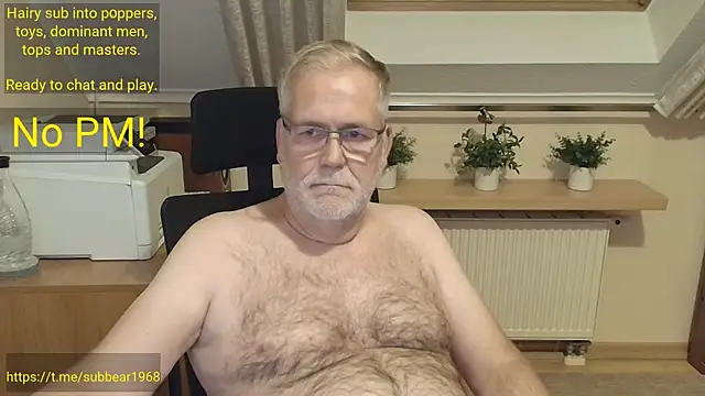 subbear1968 webkamerás műsora