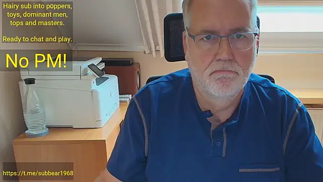 Show de subbear1968 na webcam