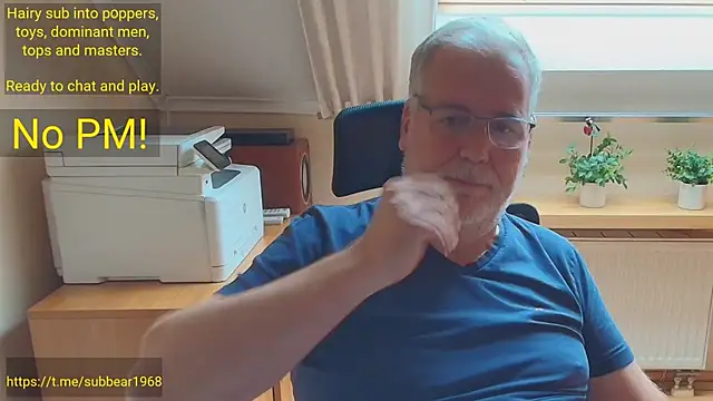 Show de subbear1968 na webcam