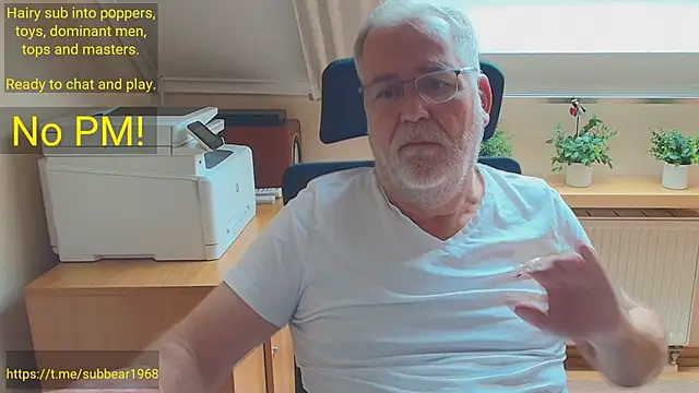 Show de subbear1968 na webcam