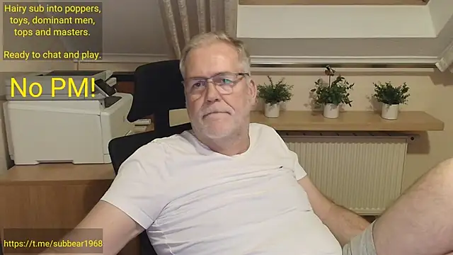 Show de subbear1968 na webcam