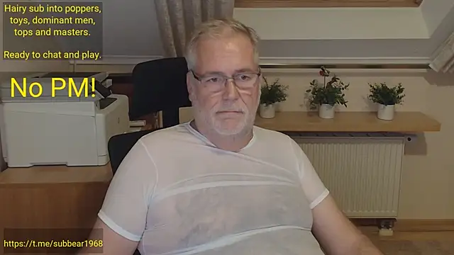 Show de subbear1968 na webcam